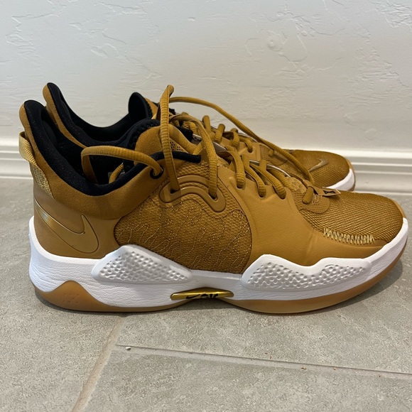 Nike PG 5, Wheat, Size 11.5 Men’s - Picture 3 of 10